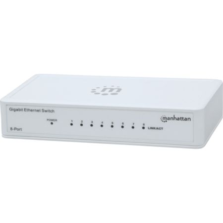 Manhattan 8-Port Gigabit Ethernet Switch