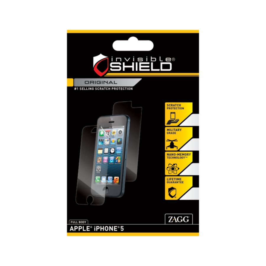 invisibleSHIELD by ZAGG For iPhone 5