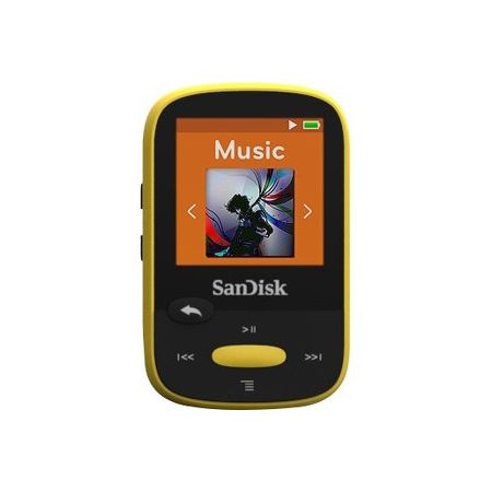 SanDisk Clip Sport SDMX24-004G 4 GB Flash MP3 Player - Yellow