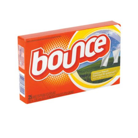 Bounce Fabric Softener Sheets, Fresh Outdoor Scent, 25 Sheets