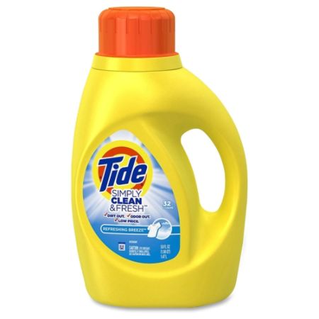 Tide&reg; Simply Fresh & Clean Liquid Laundry Detergent, Refreshing Breeze&trade;, 50 Oz