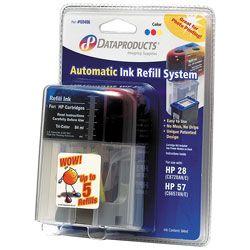 Dataproducts 60406 (HP 57/28/22 &ndash; C6657AN / C8728AN / C9352AN) Remanufactured Color Ink Refill