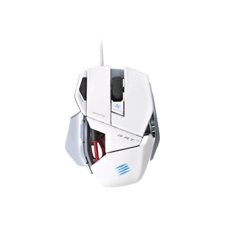 Mad Catz R.A.T. 3 Gaming Mouse for PC and Mac - White