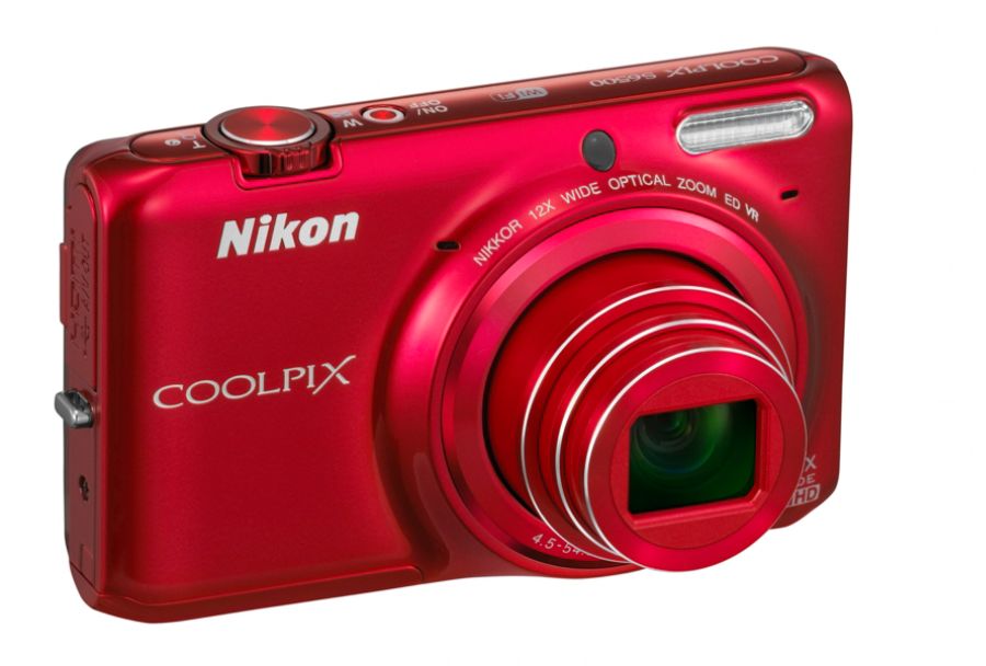 Nikon&reg; Coolpix&reg; S6500 16.0-Megapixel Digital Camera, Red