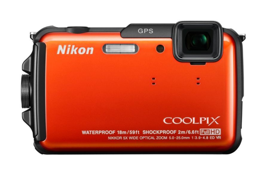 Nikon&reg; Coolpix&reg; AW110 16.0-Megapixel Digital Camera, Orange