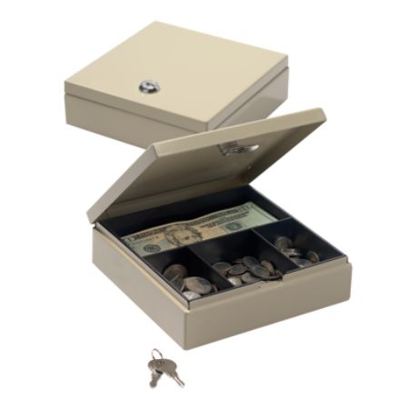 Drawer Safe, 1 7/8"H x 6 5/8"W x 7"D, Sand