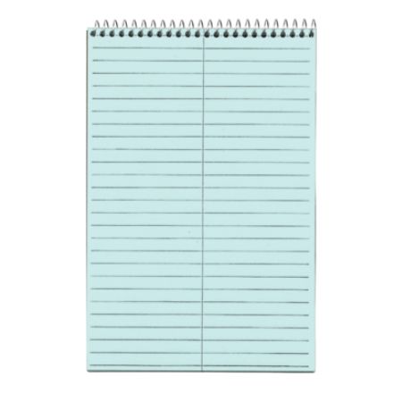 TOPS&trade; Prism+ Color 30% Recycled Steno Books, 6" x 9", Gregg Ruled, 80 Sheets, Blue, Pack Of 4