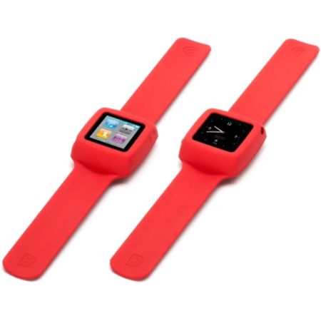 Griffin Slap GB02199 Carrying Case (Wristband) for iPod - Red