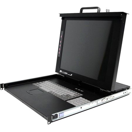 StarTech.com 1U 17 Rackmount LCD Console with 8 Port Multi-Platform KVM