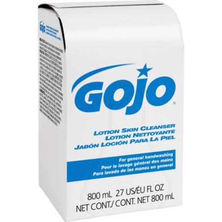 Gojo Lotion Soap Dispenser Refill - 27.1 fl oz (800 mL) - Skin - Pink - 12 / Carton
