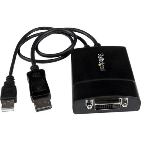 StarTech.com DisplayPort to DVI Dual Link Active Video Adapter Converter - DP to DVI-D - 2560x1600