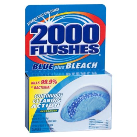 2000 Flushes&reg; Blue Plus Bleach Bowl Cleaner, 3.5 Oz.