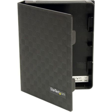 StarTech.com 2.5in Anti-Static Hard Drive Protector Case - Black (3pk)