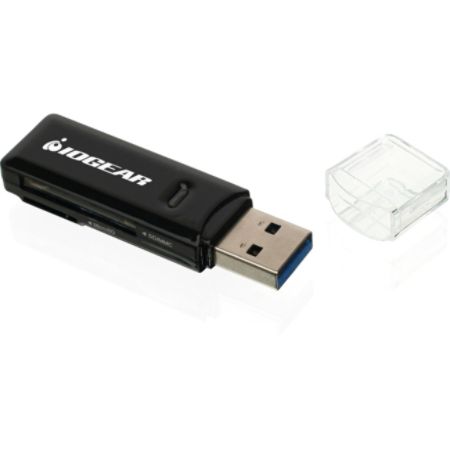 Iogear Compact USB 3.0 SDXC/MicroSDXC Card Reader/Writer