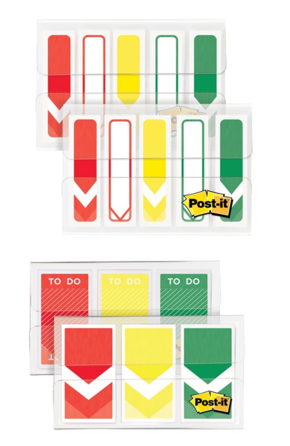 Post it Arrow Flags Assorted Sizes