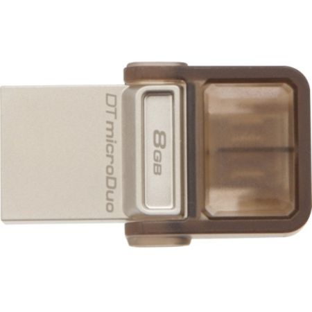 Kingston 8GB DataTraveler microDuo USB 2.0 On-The-Go Flash Drive