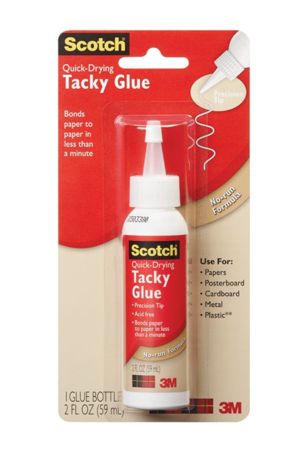 Scotch Quick Drying Tacky Glue 4