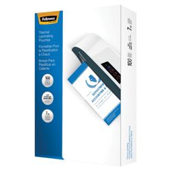 Fellowes Glossy Pouches - Legal, 7 mil, 100 pack