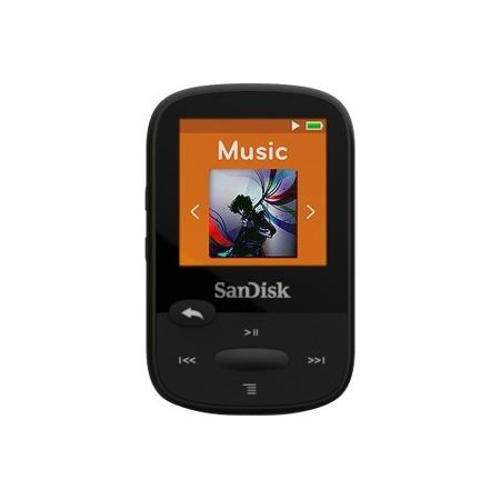 SanDisk Clip Sport SDMX24-008G 8 GB Flash MP3 Player - Black