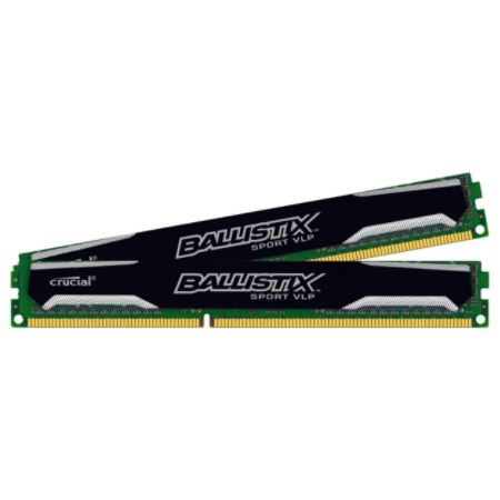 Crucial 8GB Kit (4GBx2), Ballistix 240-pin DIMM, DDR3 PC3-12800 Memory Module