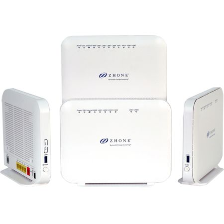 Zhone 6712-W1 VDSL2/ADSL2+ 4-Port Gateway