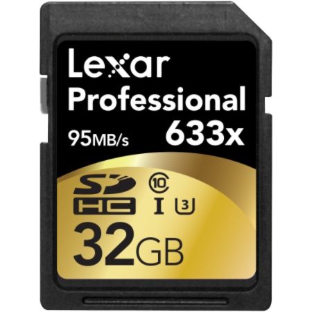 Lexar&reg; Secure Digital Extended Capacity (SDXC&trade;) UHS-I Memory Card, 32GB