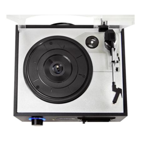 PylePro Multifunction Turntable With MP3 Recording, USB-to-PC, Cassette Playback, Rechargeable Battery