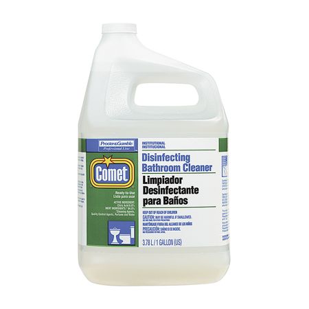 Comet&reg; Disinfecting Bathroom Cleaner, 1 Gallon, Case Of 3