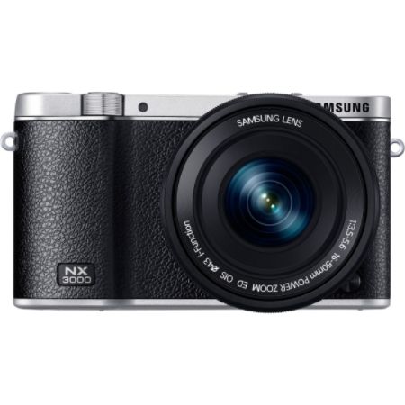 Samsung NX3000 20.3 Megapixel Mirrorless Camera with Lens - 20 mm - 50 mm - Black