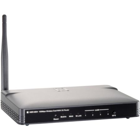 LevelOne WBR-6804 Wireless N 150Mbps Dual-WAN 3G Boardband Router
