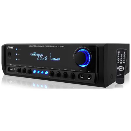 PyleHome PT390AU AM/FM Receiver - 300 W RMS - 4 Channel