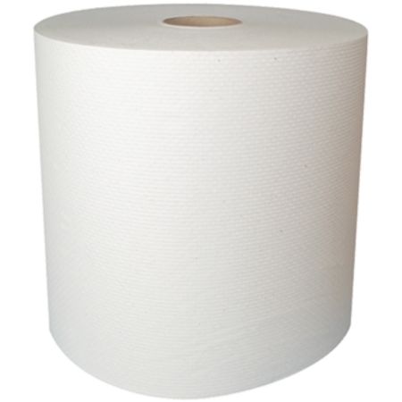 Highmark&trade; Professional 1-Ply Hardwound Roll Towels, 8" x 350', White, Case Of 12