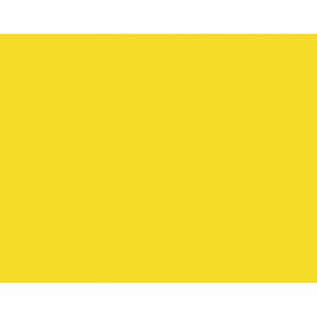 Pacon&reg; Peacock&reg; 100% Recycled Railroad Board, 22" x 28", 6-Ply, Lemon Yellow, Pack Of 25 Sheets