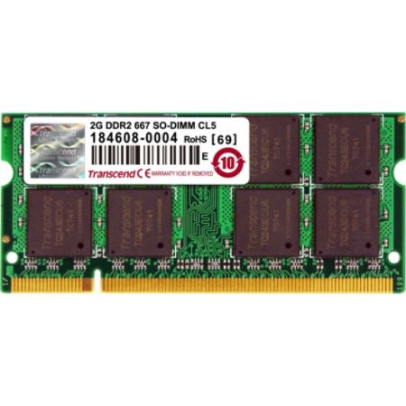 Transcend JetRAM 2GB DDR2 SDRAM Memory Module