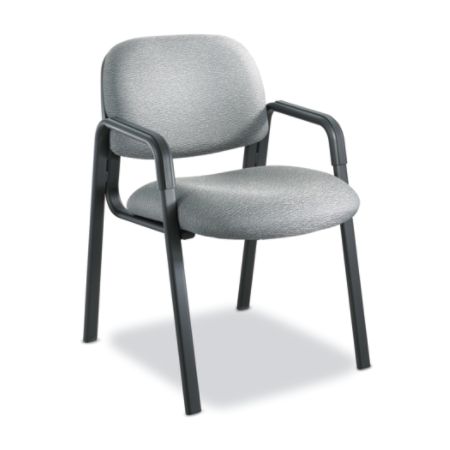 Safco&reg; Cava Urth Fabric Straight-Leg Guest Chair, Gray