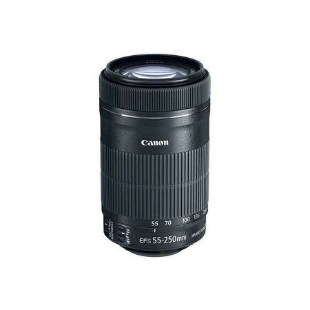 Canon - 55 mm to 250 mm - f/4 - 5.6 - Telephoto Zoom Lens for Canon EF/EF-S