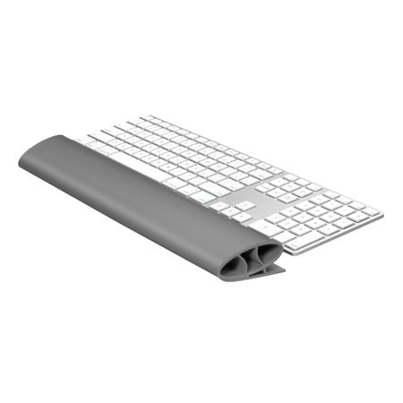 Fellowes&reg; I-Spire Series Keyboard Wrist Rocker, 1.12" x 18.25" x 2.56", Gray