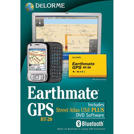 DeLorme Earthmate&reg; GPS BT-20 2009, Traditional Disc