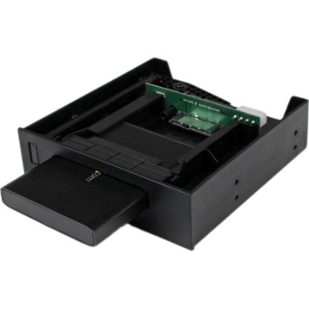 StarTech.com 5.25" USM Storage Bay with 2.5" SATA USM / USB 3.0 Hard Drive Enclosure