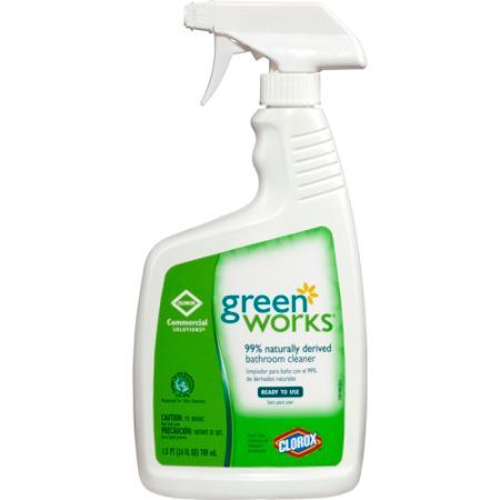 Green Works&reg; Natural Bathroom Cleaner, 24 Oz.