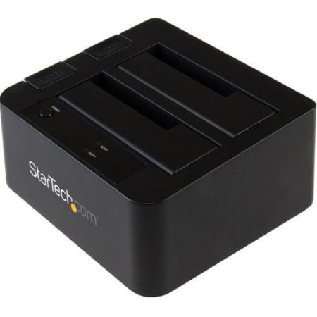 StarTech.com USB 3.1 (10Gbps) Dual-Bay Dock for 2.5"/3.5" SATA SSD/HDDs with UASP