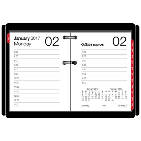 office depot calendar refills