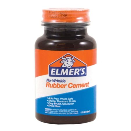 Elmer's&reg; Rubber Cement, 4 Oz.