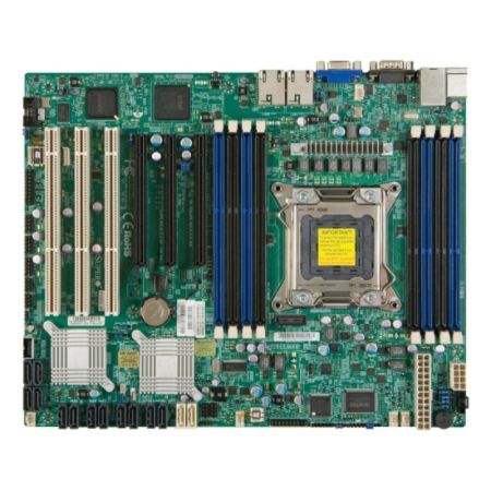 Supermicro X9SRi-F Server Motherboard - Intel C602 Chipset - Socket R LGA-2011 - Retail Pack