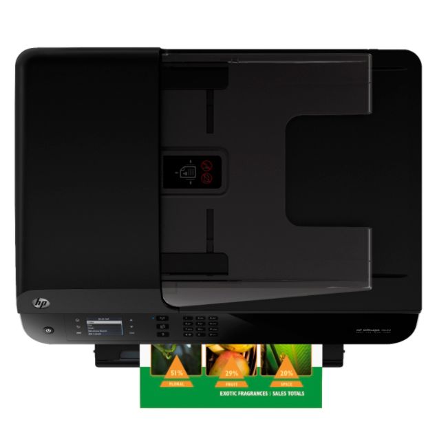 Hp Officejet 4630 Wireless All In One Color Printer Black Ebay 6327
