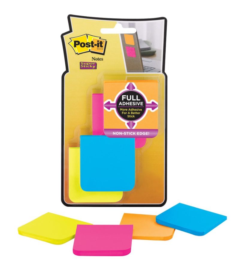 Post it Super Sticky Full Adhesive