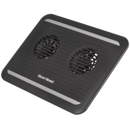 Gear Head CF3300BLK DualCool II Notebook Cooling Stand