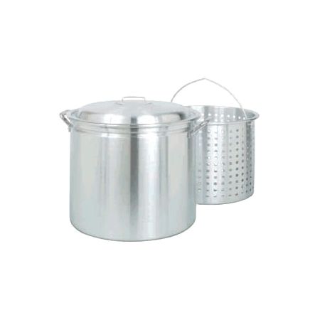 Bayou Classic&reg; 4042 Aluminum Stock Pot, Silver