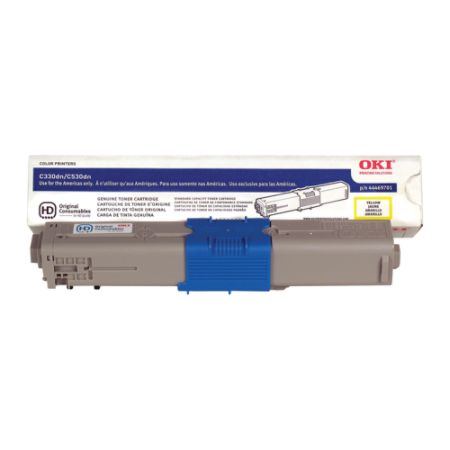 OKI&reg; 44469701 Yellow Toner Cartridge
