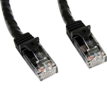 StarTech.com 100 ft Black Snagless Cat6 UTP Patch Cable
